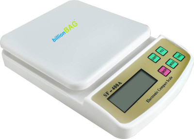 

Billionbag Multi Powered 10 kg Digital Compact Multi-Purpose Kitchen Weighing Scale(Off-White)
