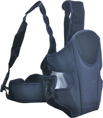 

Magic Pitara ADJUSTABLE HANDS FREE 4-IN-1 BABY-(BLUE) Baby Carrier(Blue, Front Carry facing in)