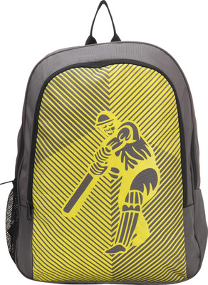 

Pinnakle Cricket Fever 17 L Backpack(Yellow), Grey