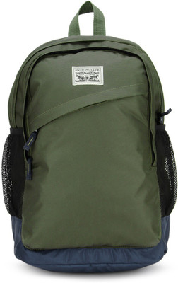 

Levi's Jean guy back pack 2.8 L Backpack(Blue, Green), Olive