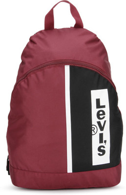 

Levi's Levi's laptop bag 2.8 L Backpack(Black, Maroon), Red