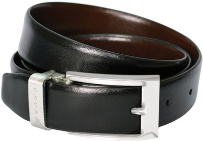 

Cross Men Casual, Formal Black, Brown Genuine Leather Reversible Belt