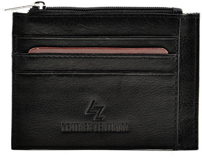 

Leather Zentrum 6 Card Holder(Set of 1, Black)