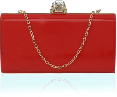 

Kleio Party Red Clutch