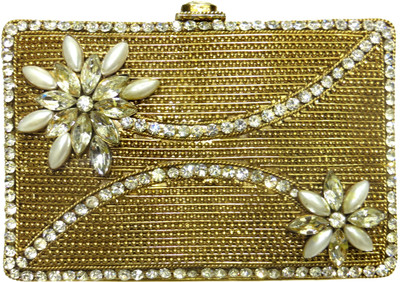 

KAWAII Casual Gold Clutch