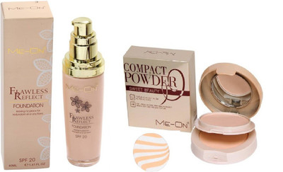 

Meon Flawless Reflect Foundation & Sweet Beauty Compact Combo(Set of 2)