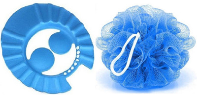 

Bruzone Bathing Loofah with Shower Cap for Daily Care(Set of 2)