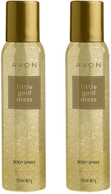 

Avon Anew Little Gold Dress Body Spray (combo) Deodorant Spray - For Men & Women(300 ml, Pack of 2)