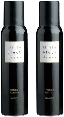 

Avon Anew Little Black Dress Body Spray (combo) Deodorant Spray - For Men & Women(300 ml, Pack of 2)