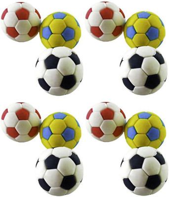 

PTCMart Esarers Non-Toxic Round Shaped big Erasers(Set of 12, Multicolor)