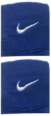

Sports Solutions Blue Wrist Band Sweat Band supporter for all sports. 1 pair Fitness Band(Blue)