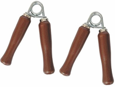 

Meebaw Wooden Hand Grip Hand Grip/Fitness Grip(Brown)