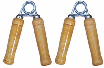 Meebaw Wooden Fitness Grip Hand Grip/Fitness Grip(Brown)
