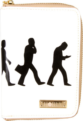 

Horra Casual White Clutch