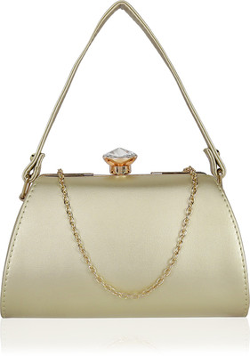 

Kleio Hand-held Bag(Gold)