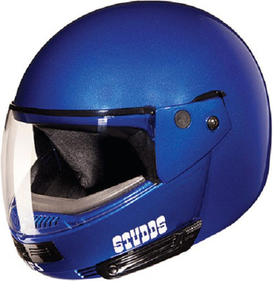 

Studds Ninja Pastel Plain Motorsports Helmet(Flame Blue