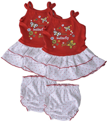 

Hafeela Girls Casual Dress Panty(Multicolor, Multicolour
