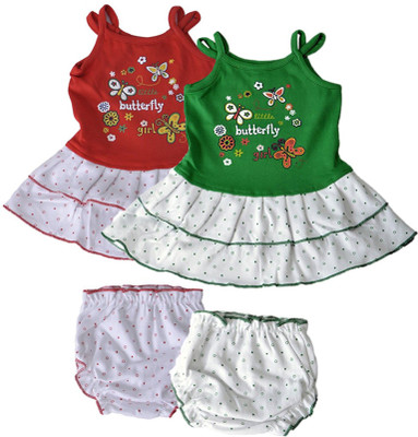 

Hafeela Girls Casual Dress Panty(Multicolor, Multicolour