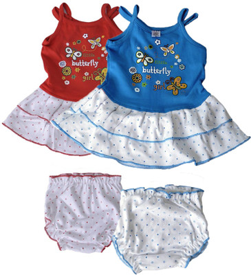 

Hafeela Girls Casual Dress Panty(Multicolor, Multicolour