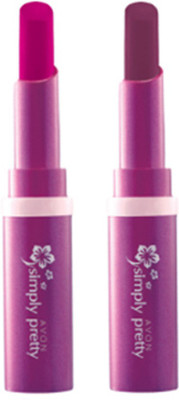 

Avon Anew Color Last Lipsick (set of 2 ) -((sweet strawberry - burgandy dream), 4 g)