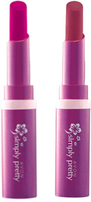 

Avon Anew Color Last Lipsick (set of 2 ) -((sweet strawberry - luscious cherry), 4 g)