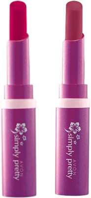 

Avon Anew Color Last Lipsick (set of 2 ) -((scarlet - luscious cherry), 4 g)