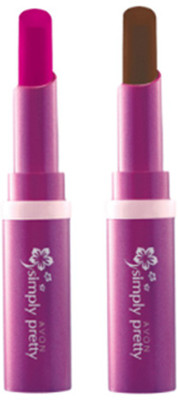 

Avon Anew Color Last Lipsick (set of 2 ) -((sweet strawberry - dark chocolate), 4 g)