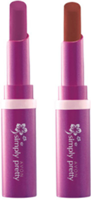 

Avon Anew Color Last Lipsick (set of 2 ) -((rare raspberry - perfect brown), 4 g)