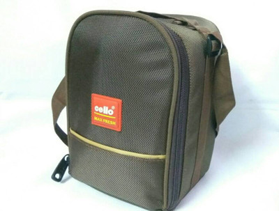 

Cello 56-5343 3 Containers Lunch Box(350 ml), Multicolor