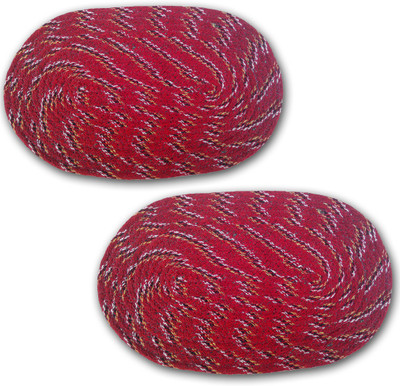 73% OFF on Firangi Cotton, Polyester Floor Mat Firangi Firanset Of 2 Oval Shape Door & Bath Mat(Red, Free)
