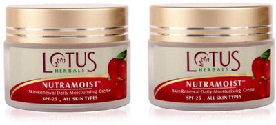 

Lotus Herbals Nutramoist Skin Renewal Daily (Pack of 2)(100 ml)