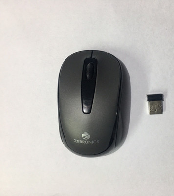 Zebronics swift Wireless Optical Mouse USB, Bluetooth, Black