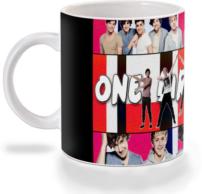 

Mooch Wale One Direction Colorful And Cute Wallpaper Ceramic Mug(325 ml), Multicolor