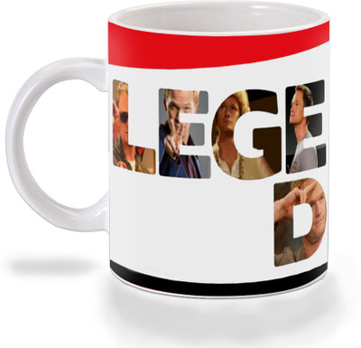 

Mooch Wale How I Met Your Mother Legendary Barney Stinson Ceramic Mug(325 ml), Multicolor