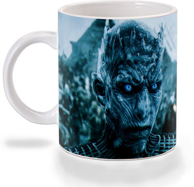 

Mooch Wale Game Of Thrones The King Of Whitewalker Ceramic Mug(325 ml), Multicolor