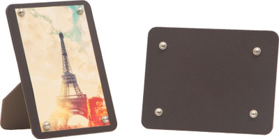 

Walletsnbags Metal Photo Frame(Maroon, 3 Photos)