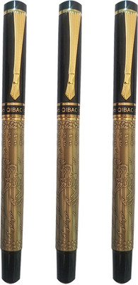 

Green max QIBAO Roller Ball Pen(Pack of 3)