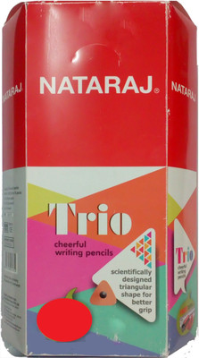 

NATARAJ Trio Cheerful Pencils (Pack of 100 Pencils) Pencil(Set of 100, Multicolor)
