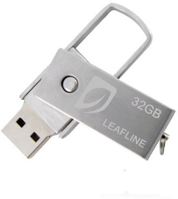 Leafline Leafline USB 32 GB Pen Drive(Silver)