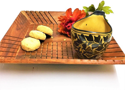 

ShopWise Handcrafted Sheesham Wooden Tray