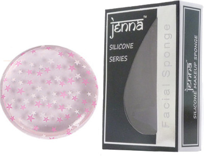 

Jenna Silicone Makeup Beauty Sponge for Concealer and Foundation – Applicator for Cosmetic Blending (RoundStar)