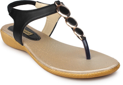 

Moonwalk Women Black Flats