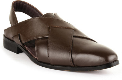 

Buckle Up Men Brown Sandals