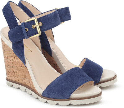 

Nine West Women DK BLUE SU Wedges