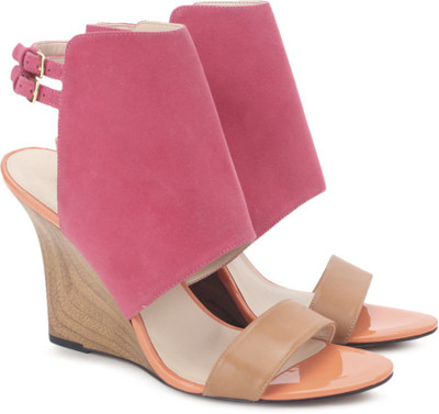 Nine West Women DARK PINKM S Wedges