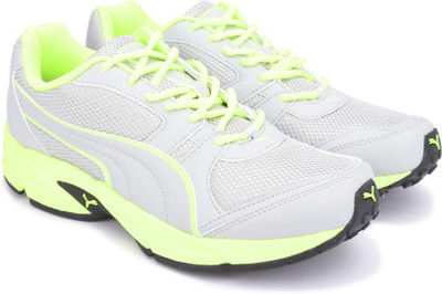 

Puma Strike Fashion II DP Running Shoes For Men(Grey, Quarry-safety yellow