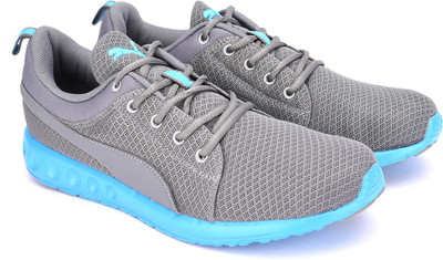 

Puma Carson Runner DP Running Shoes For Men(Grey, Quiet shade-blue danube