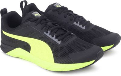 

Puma Propel Running Shoes For Men(Black, Puma black-safety yellow