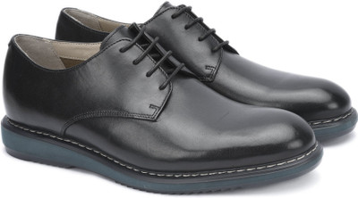 

Clarks Kenley Walk Black Leather Lace up For Men(Black