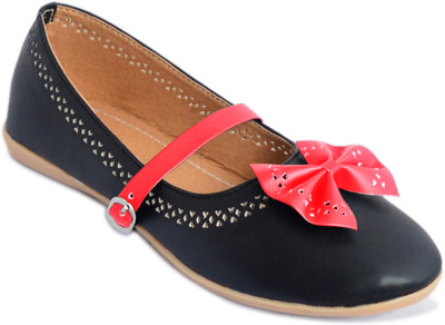 

Myra Ethnic Bow Bellies For Women(Black, Red